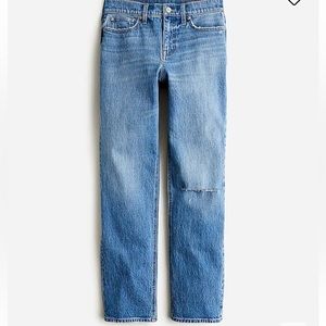 NWT J.Crew High-rise '90s classic straight jean in Rouses wash